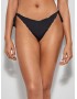 Gisela 2/30130B, Women's Bikini Bottom Double Faced, BLACK